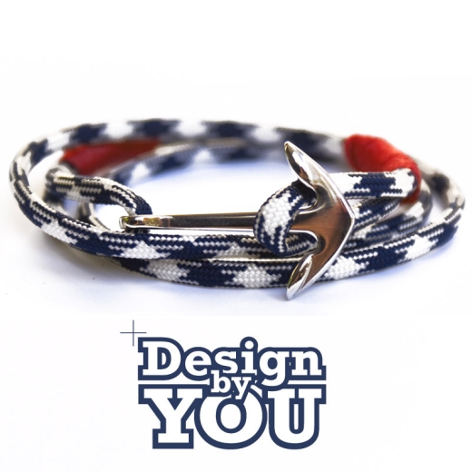 Biscarosse - Design by You - Handgetakeltes Armband zum Selbstgestalten