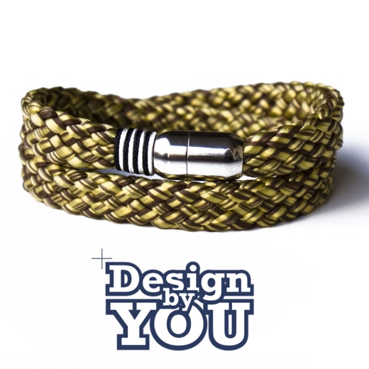 Bolders- Design by You - Handgetakeltes Armband zum Selbstgestalten