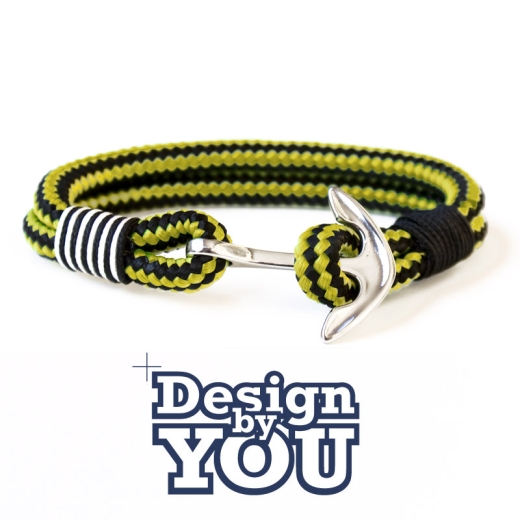 Bondi - Design by You - Handgetakeltes Armband zum Selbstgestalten