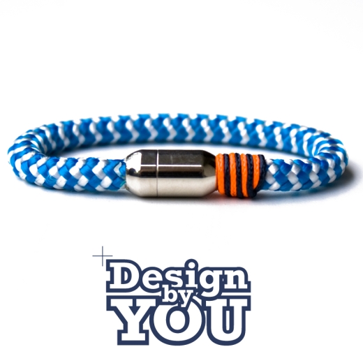 Florianopolis - Design by You - Handgetakeltes Armband zum Selbstgestalten