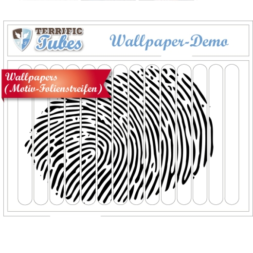 Terrific-Tubes Wallpaper Fingerprint