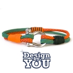 4 Cabarete - Design-by-You-Basismodell - Handgetakeltes Armband, 4,5 mm Schiffstauwerk - zum Selbstgestalten